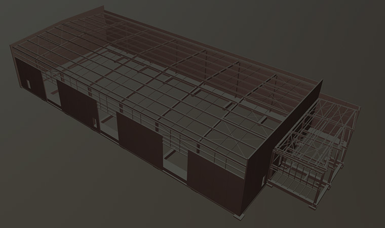 3D Structural Steel Detailing